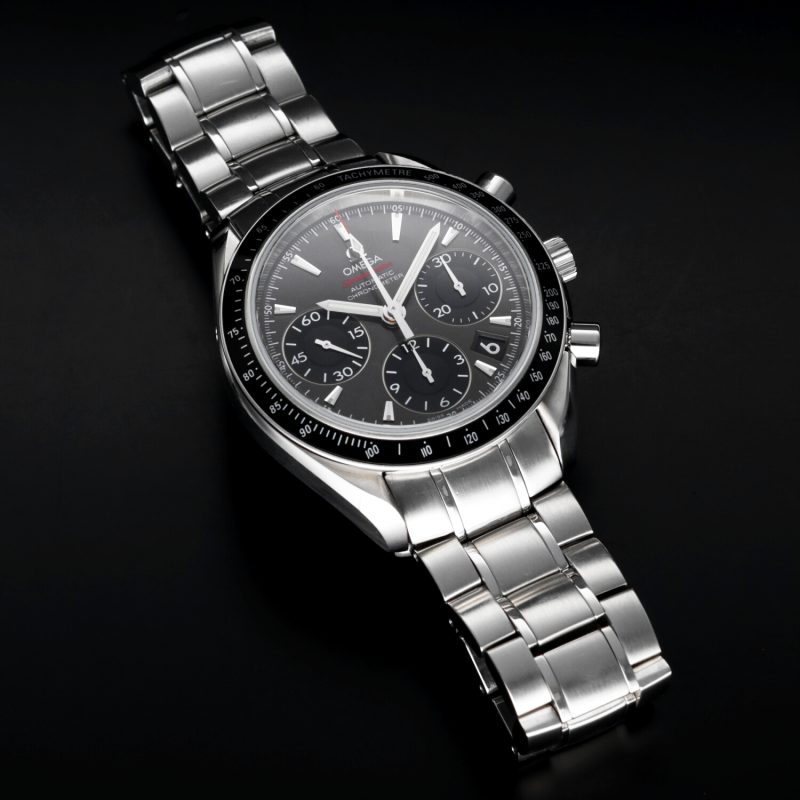 2021 Omega Speedmaster Date Chronometer 32330404006001 Automatic SS 40mm Grey Dial with Box & Card (Copia) - Image 10