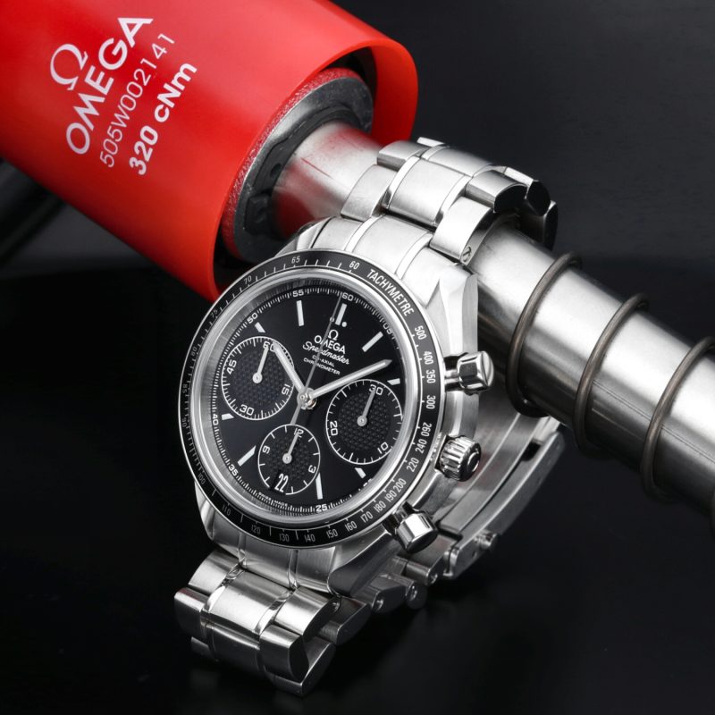 2015 Omega Speedmaster Racing Co-Axial ref. 32630405001001 con Scatola e Garanzia Originale - immagine 4