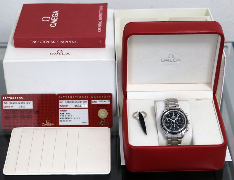 2015 Omega Speedmaster Racing Co-Axial ref. 32630405001001 con Scatola e Garanzia Originale - immagine 16