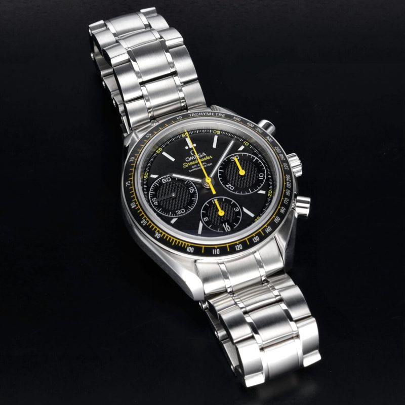 2014 Omega Speedmaster Racing Co-Axial Chronograph 32630405006001 con Scatola e Garanzia Nuovo Mai Indossato Condizioni NOS - immagine 10