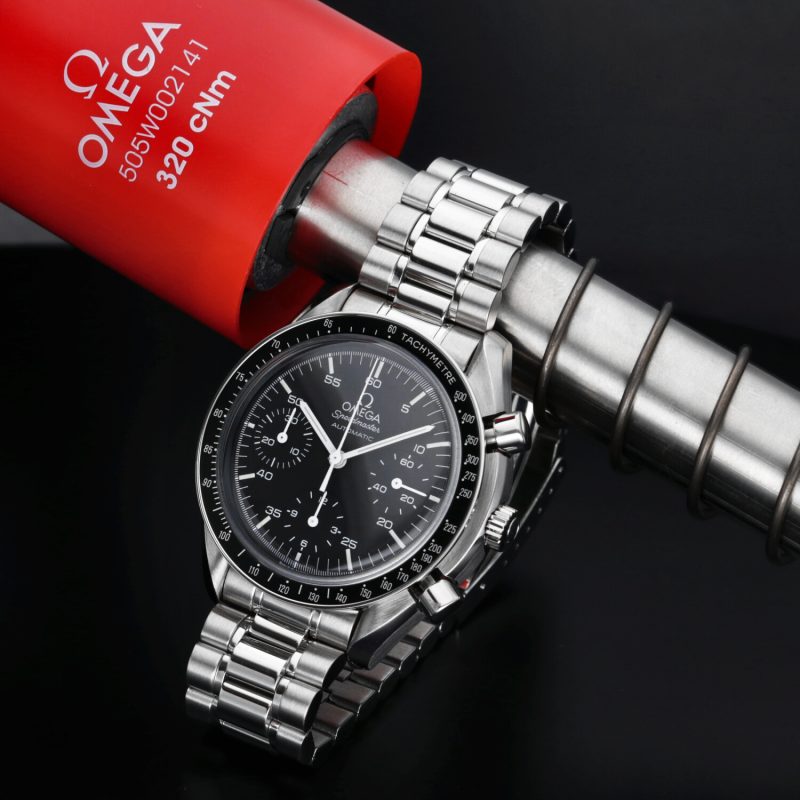 1999 Omega Speedmaster Automatic 35105000 with Box & Card - Omega Serviced - Image 9