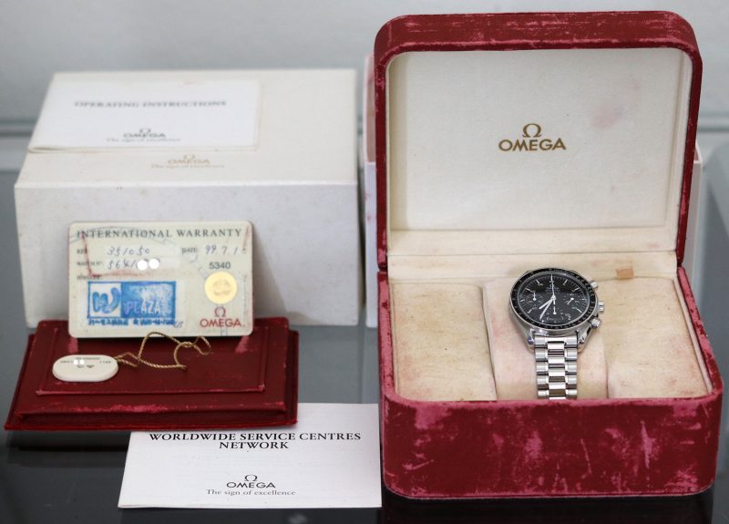 1999 Omega Speedmaster Automatic 35105000 with Box & Card - Omega Serviced - Image 14