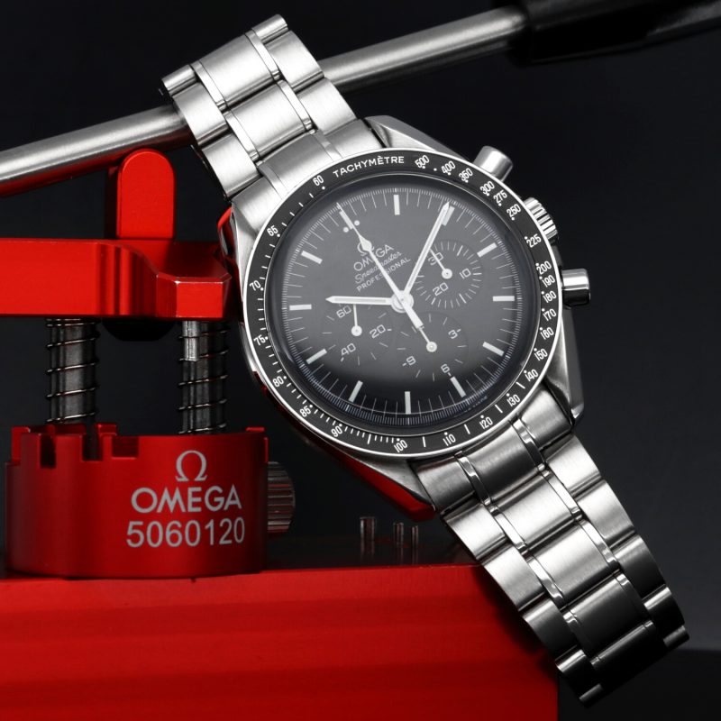 2000 Omega Speedmaster Professional Moonwatch 35705000 Serviced by Official Omega Certificate Service Center - Image 3