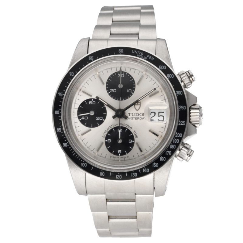 1994 Tudor Chronograph Big Block ref. 79160 Silver Dial with Box and Papers - Image 3