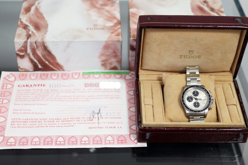 1994 Tudor Chronograph Big Block ref. 79160 Silver Dial with Box and Papers - Image 16