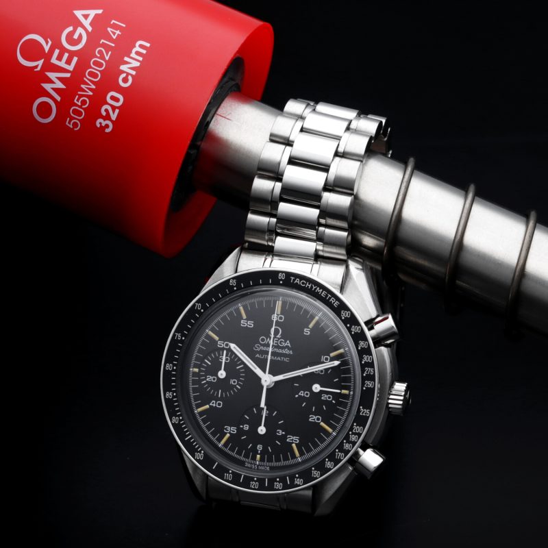 ca. 1995 Omega Speedmaster Automatic 35105000 with Creamy Tritium Lume - Omega Serviced - Image 11