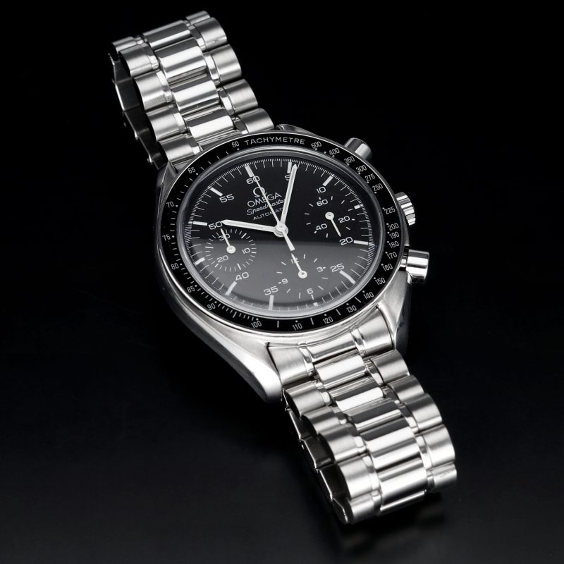 1999 ca. Omega Speedmaster Reduced 35105000 Scatola e Garanzia - Revisionato Omega - immagine 11