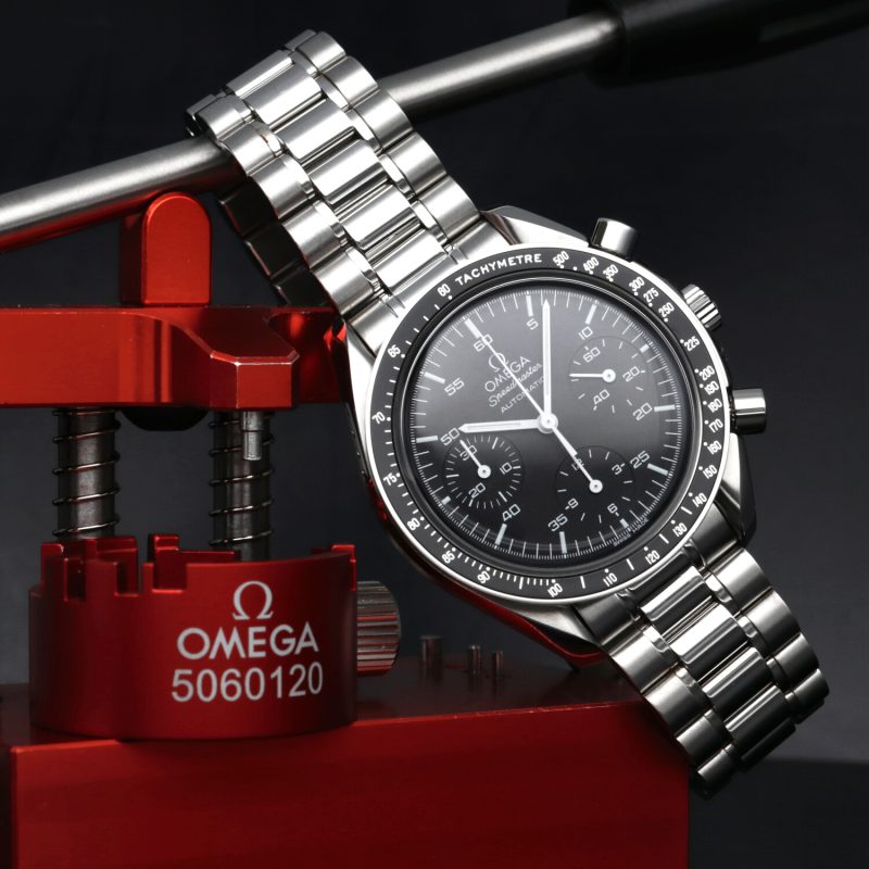 ca. 2009 Omega Speedmaster Automatic 35105000 with Box & Card - Omega Serviced - Image 4