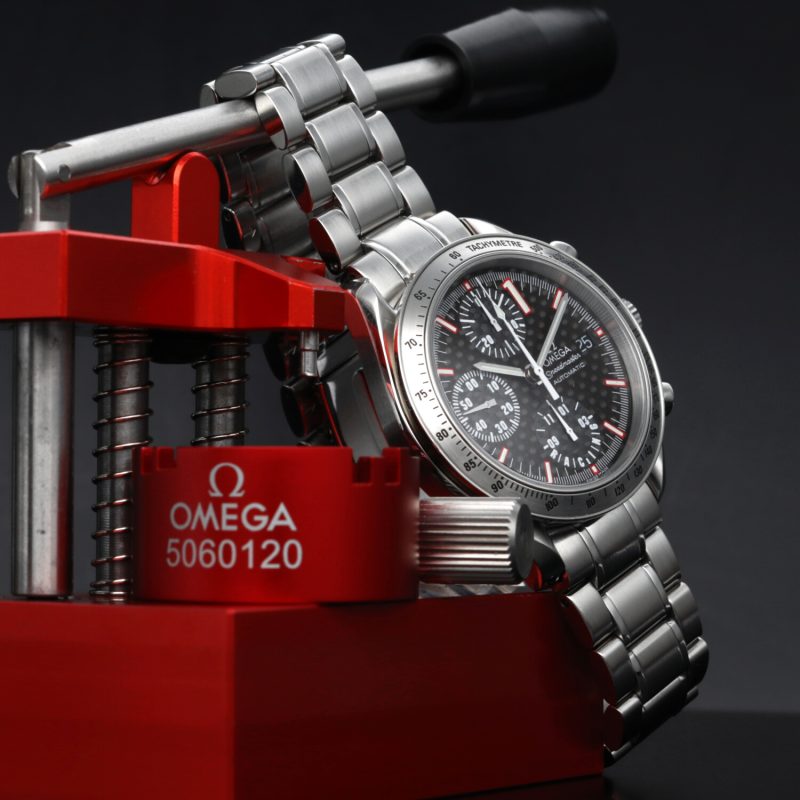 2002 Omega Speedmaster Racing Michael Schumacher Limited Edition 35195000 with Box & Card - Omega Serviced - Image 4