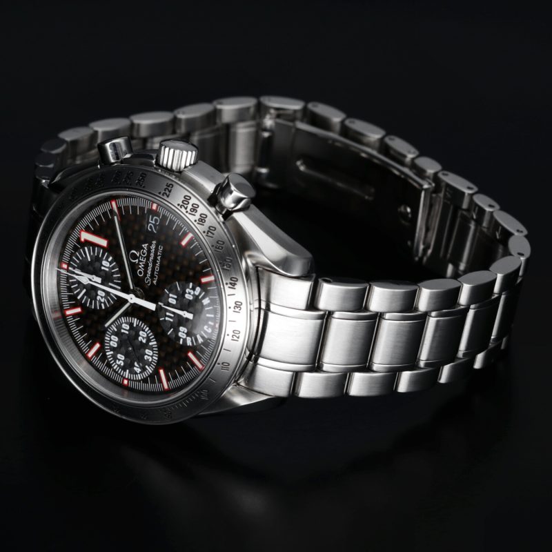 2002 Omega Speedmaster Racing Michael Schumacher Limited Edition 35195000 with Box & Card - Omega Serviced - Image 14