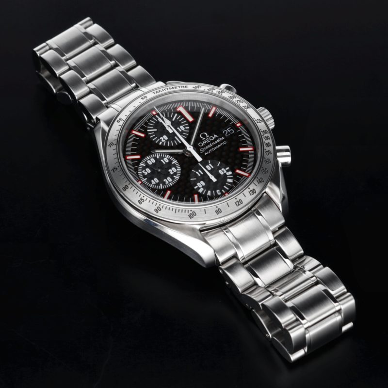 2002 Omega Speedmaster Racing Michael Schumacher Limited Edition 35195000 with Box & Card - Omega Serviced - Image 11