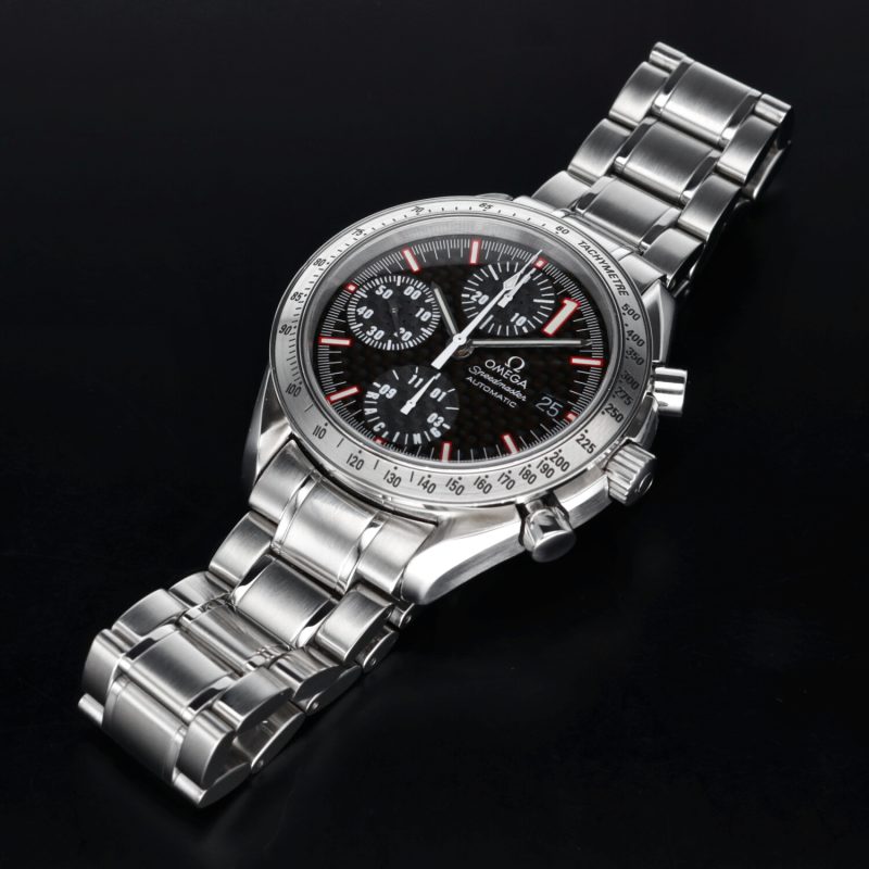 2002 Omega Speedmaster Racing Michael Schumacher Limited Edition 35195000 with Box & Card - Omega Serviced - Image 12