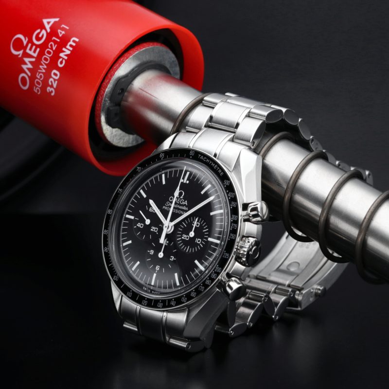 2015 Omega Speedmaster Professional Moonwatch 35705000 Serviced by Official Omega Certificate Service Center - Image 5