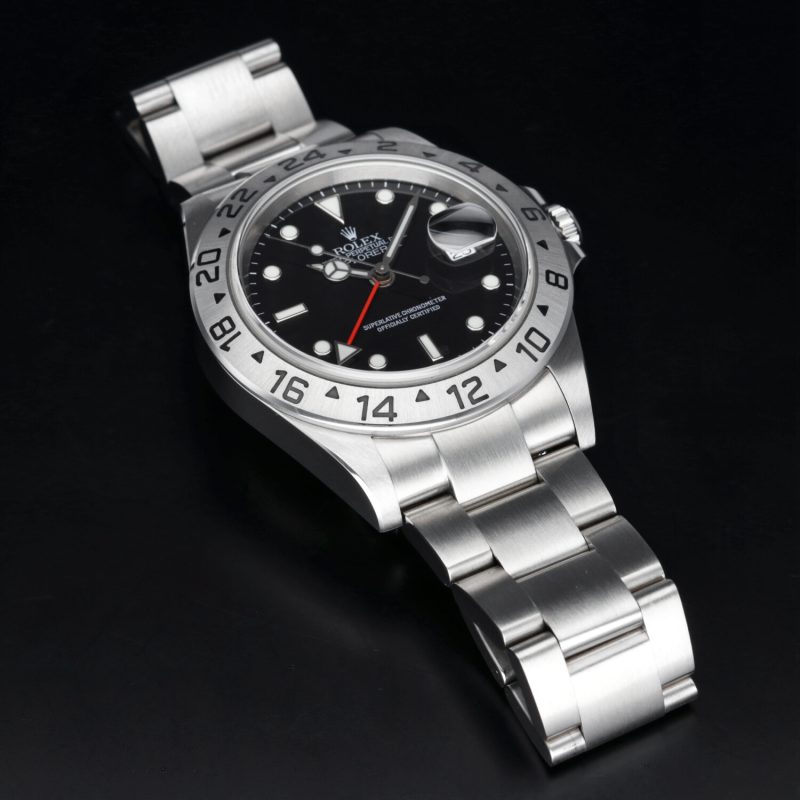 2006 Rolex Explorer II 16570 con Scatola e Documenti Originali - Revisionato! - immagine 11