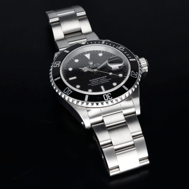 1996 Rolex Submariner Date 16610 with Original Papers and 2 Rolex Service Card - Serviced! - Image 10