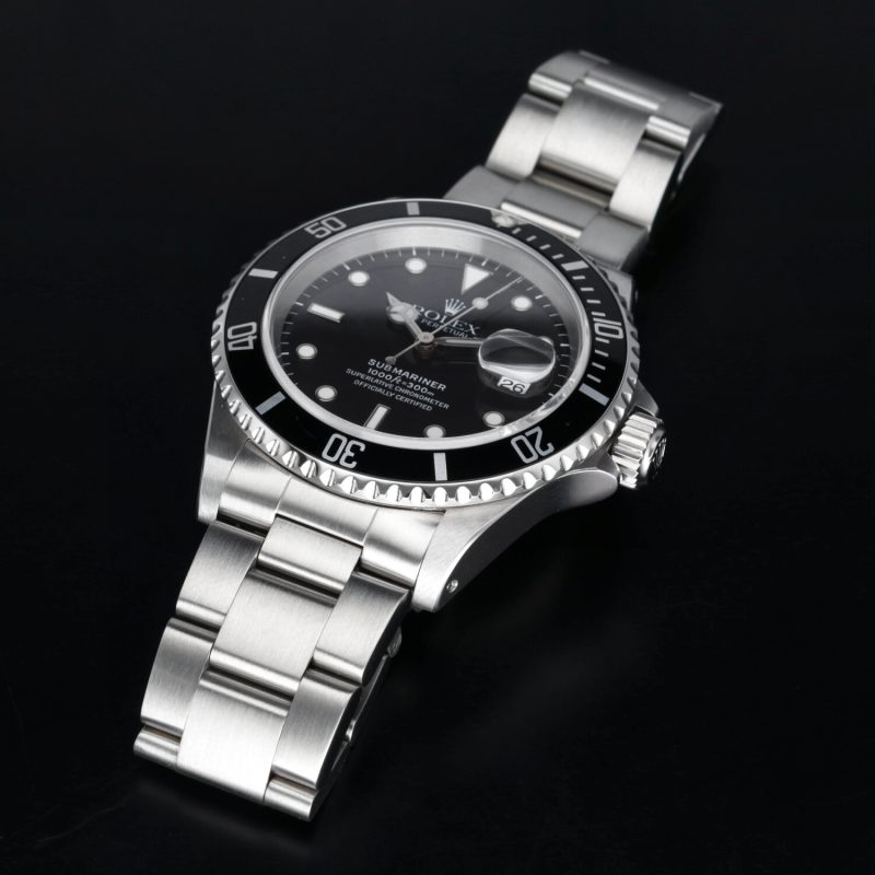 1996 Rolex Submariner Date 16610 with Original Papers and 2 Rolex Service Card - Serviced! - Image 11