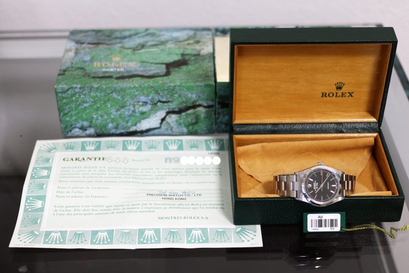 2000 Rolex Air-King ref. 14000 with Original Box & Papers - Serviced! - Image 16