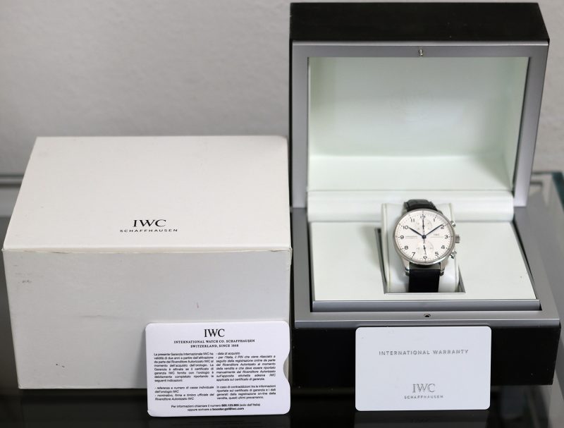 2016 IWC Portuguese Chronograph ref. IW371446 with Box and Papers - Image 15