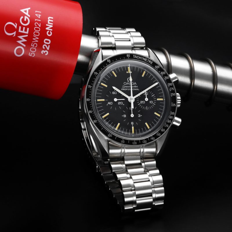 1994 Omega Speedmaster Professional Moonwatch 35905000 Trizio Calibro 861 - Revisionato Omega - immagine 5