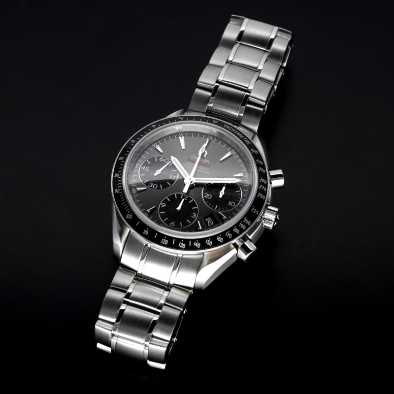 ca. 2018 Omega Speedmaster Date 40 ref. 32330404006001 Grey Dial with Original Omega Box and Warranty - Image 11