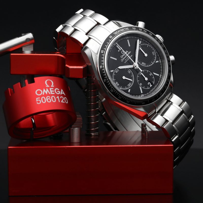 ca. 2016 Omega Speedmaster Racing Co-Axial Chronograph 40mm ref. 32630405001001 with Original Omega Box and Card - Image 5