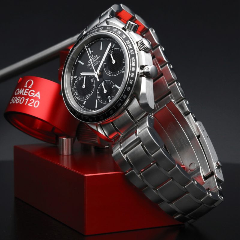 ca. 2016 Omega Speedmaster Racing Co-Axial Chronograph 40mm ref. 32630405001001 with Original Omega Box and Card - Image 6