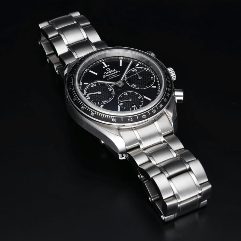 2020 ca. Omega Speedmaster Racing Co-Axial 40mm 32630405001001 con Scatola e Garanzia Originale - immagine 11