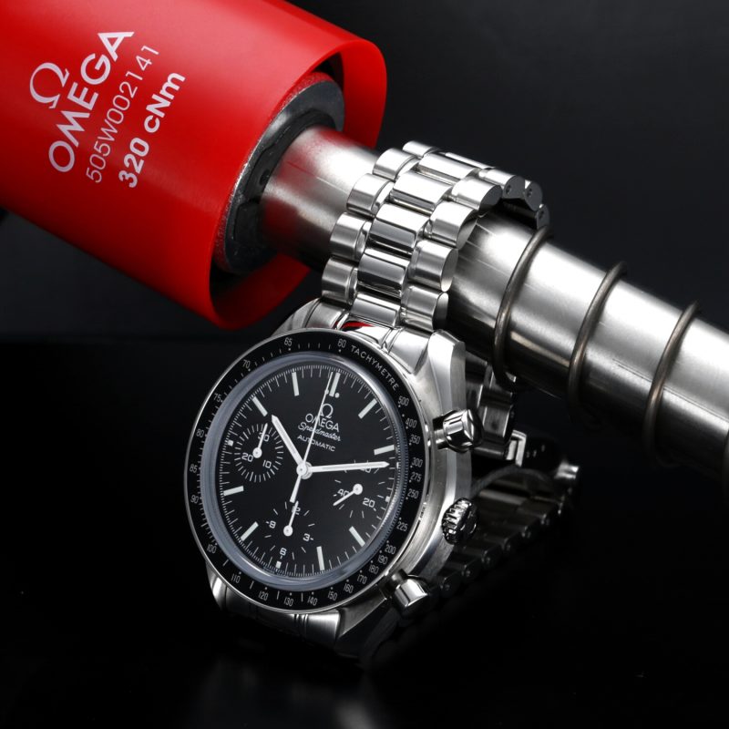 ca. 2009 Omega Speedmaster Reduced 35395000 Automatic SS 39mm Sapphire Crystal with Box & Card - Image 4