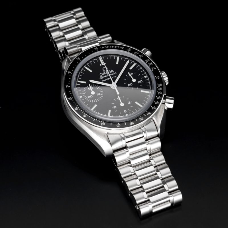 ca. 2009 Omega Speedmaster Reduced 35395000 Automatic SS 39mm Sapphire Crystal with Box & Card - Image 12