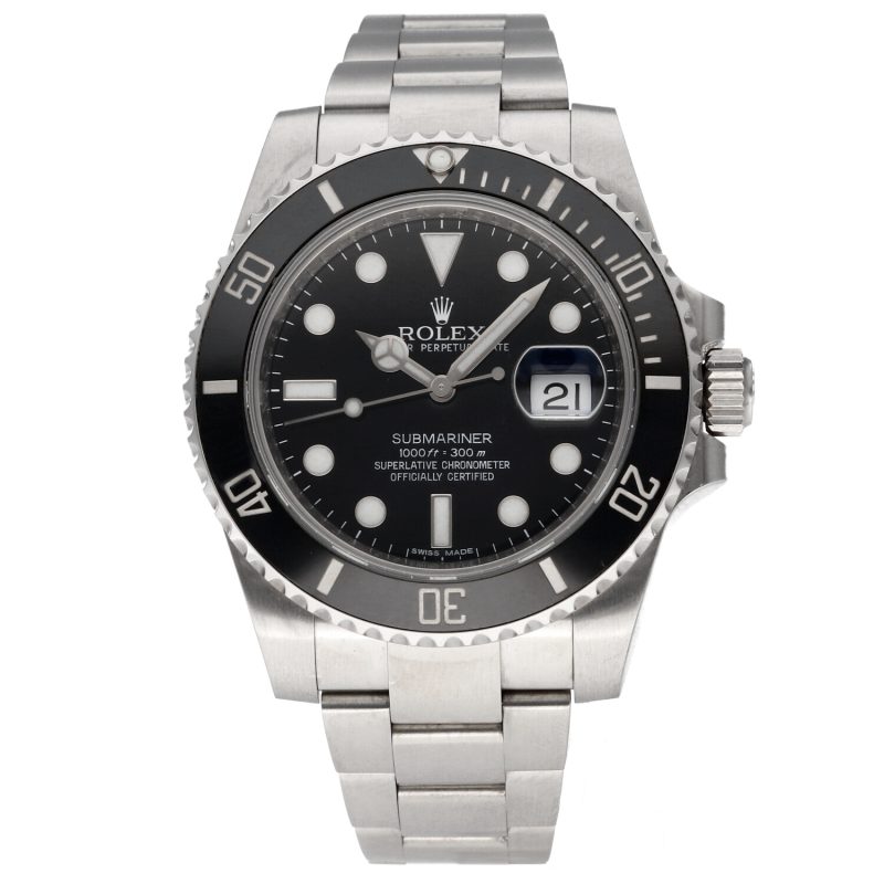 2011 Unpolished Rolex Submariner Date ref. 116610LN with Original Box and Papers - Image 3