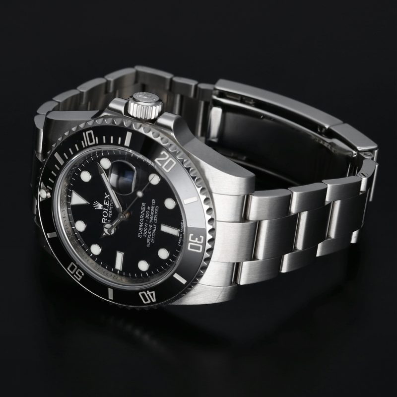 2011 Unpolished Rolex Submariner Date ref. 116610LN with Original Box and Papers - Image 13