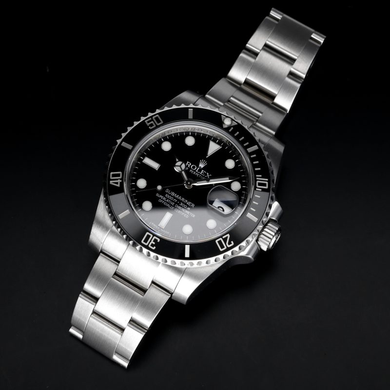 2011 Unpolished Rolex Submariner Date ref. 116610LN with Original Box and Papers - Image 11