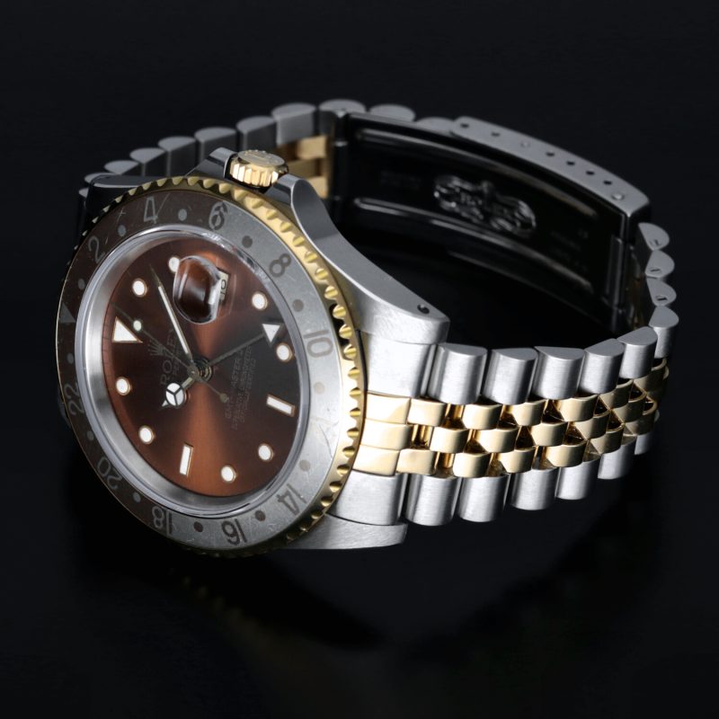 1990 Rolex Two Tone GMT-Master " Rootbeer" 16713 with Box & Papers Just Serviced by Official Rolex Authorized Service Center - Rolex Service Card Dated 18/07/2022 - Image 13