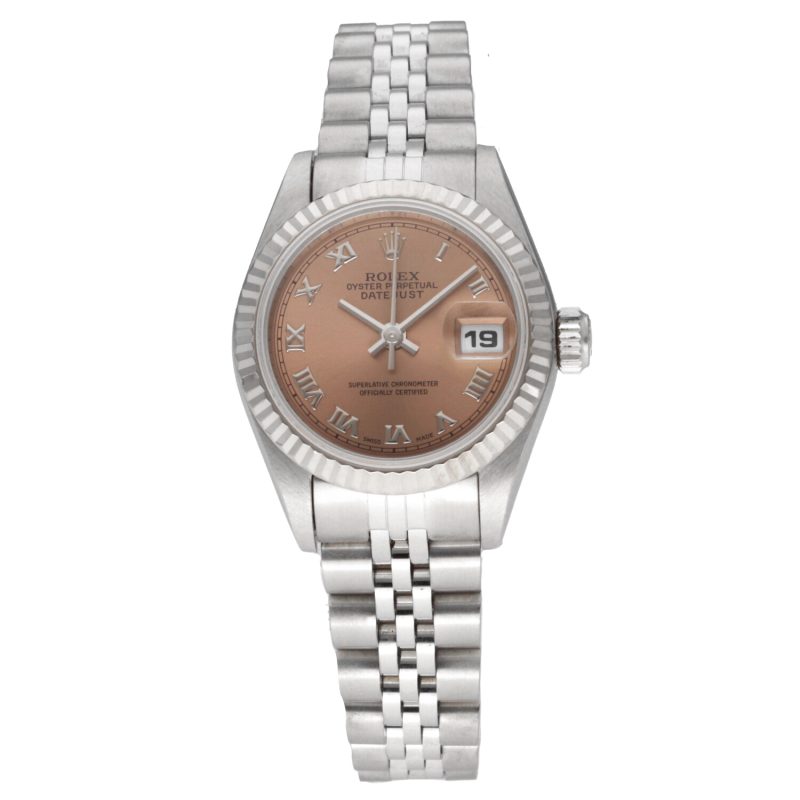 1997 Rolex Datejust 26mm ref. 69174 Quadrante Salmone con Scatola e Granzia originale - immagine 3