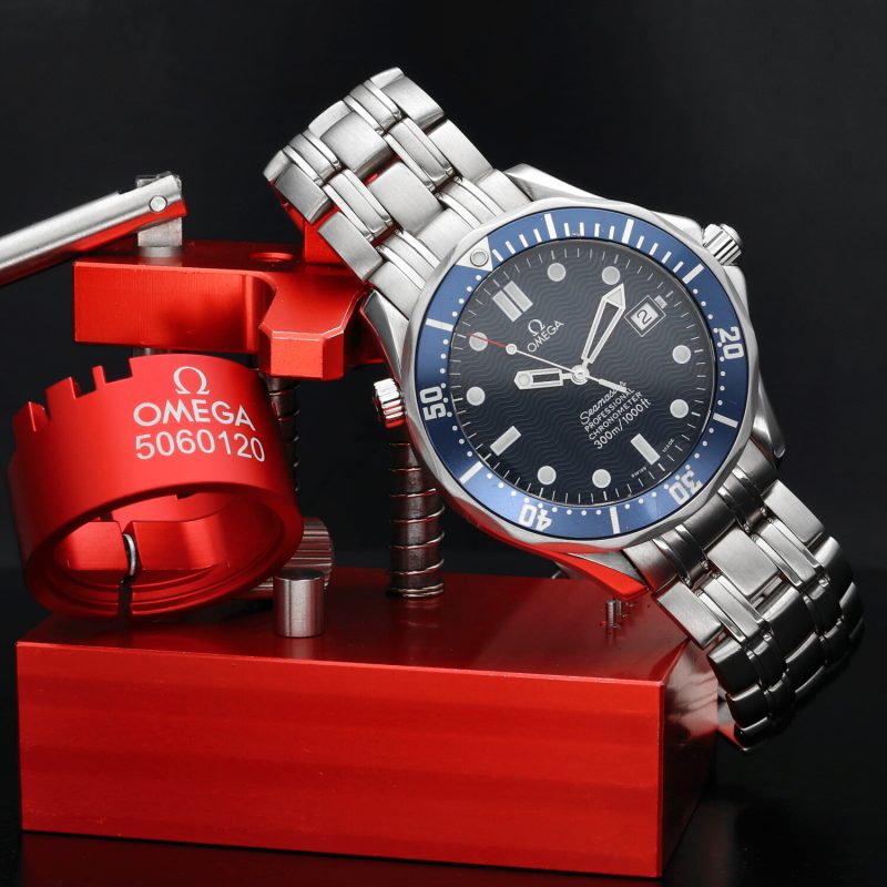 ca. 2005 Omega Seamaster Diver 300M ref. 25318000 James Bond - Serviced by Official Omega Certificate Service Center - Image 5