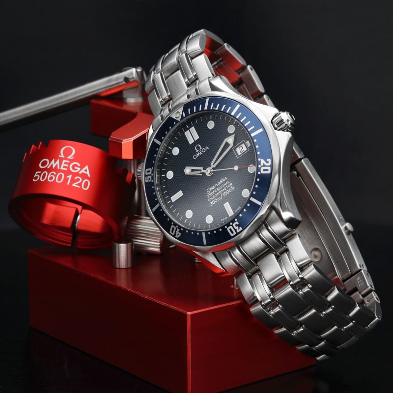 ca. 2005 Omega Seamaster Diver 300M ref. 25318000 James Bond - Serviced by Official Omega Certificate Service Center - Image 6