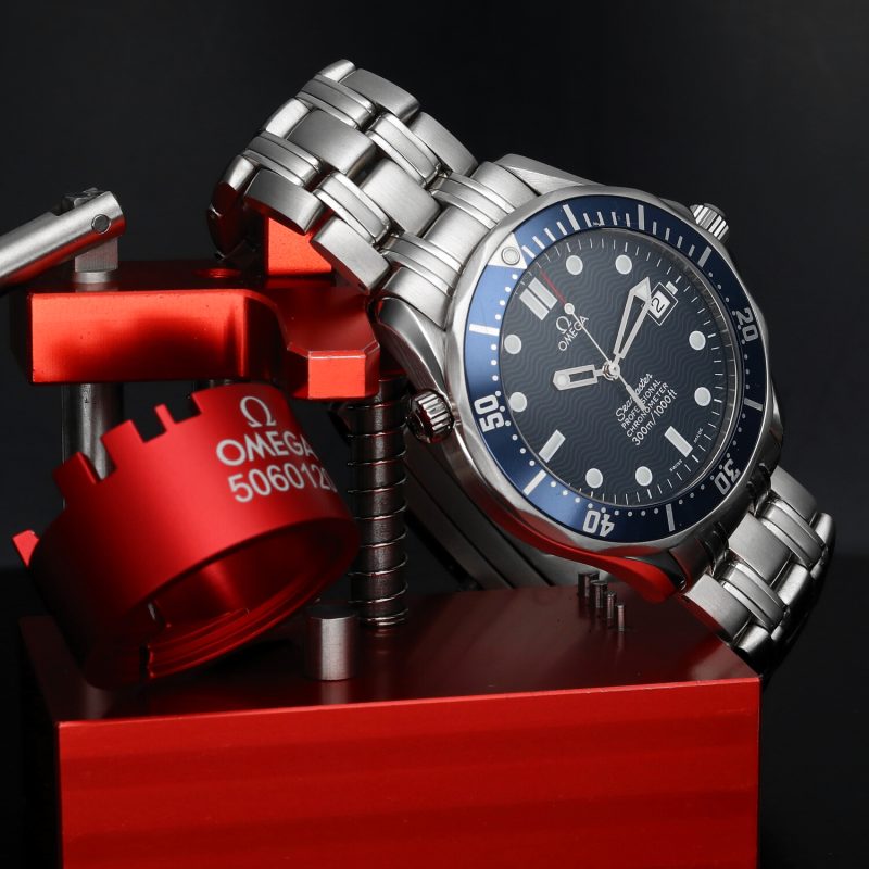 ca. 2005 Omega Seamaster Diver 300M ref. 25318000 James Bond - Serviced by Official Omega Certificate Service Center - Image 7