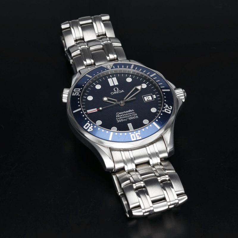 ca. 2005 Omega Seamaster Diver 300M ref. 25318000 James Bond - Serviced by Official Omega Certificate Service Center - Image 12