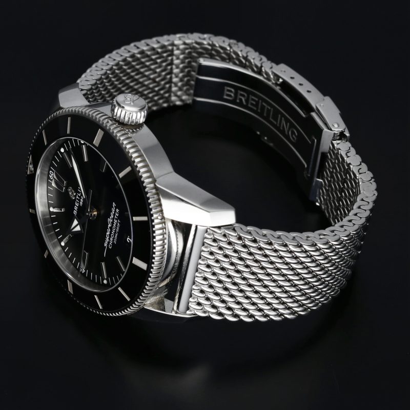 2020 ca. Breitling SuperOcean Heritage II B20 ref. AB2030121B1A1 Automatico Acciaio 44mm - immagine 14