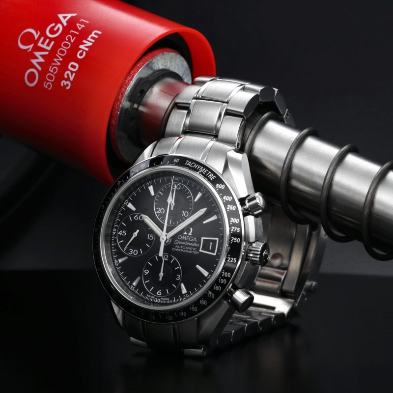 ca. 2008 Omega Speedmaster Date Automatic Chronometer ref. 32105000 - Image 6