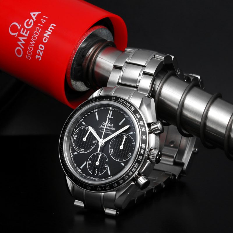 2021 Omega Speedmaster Racing Co-Axial Chronograph 32630405001001 with Box and Card - Image 5