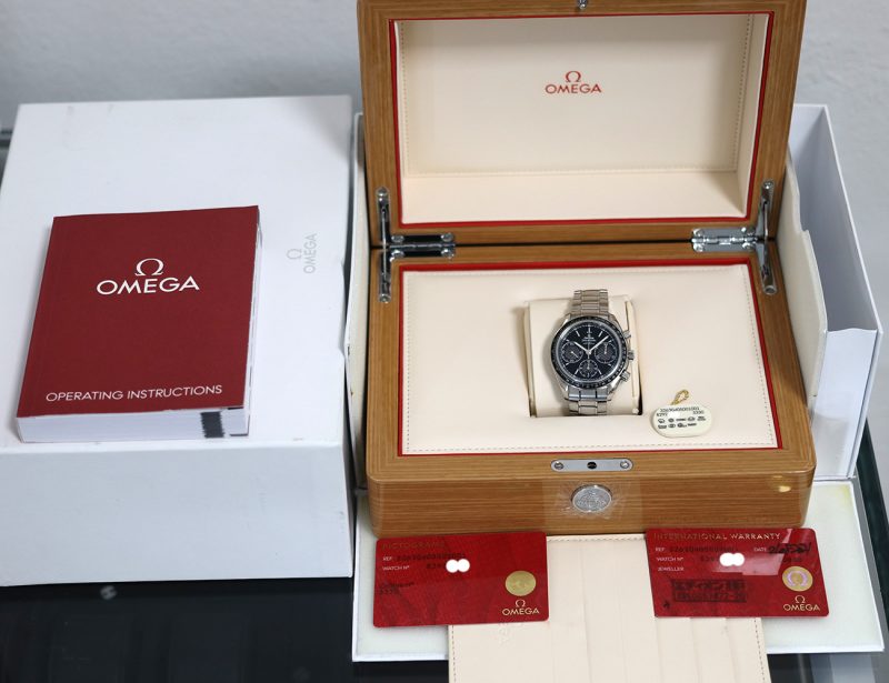 2021 Omega Speedmaster Racing Co-Axial Chronograph 32630405001001 with Box and Card - Image 15