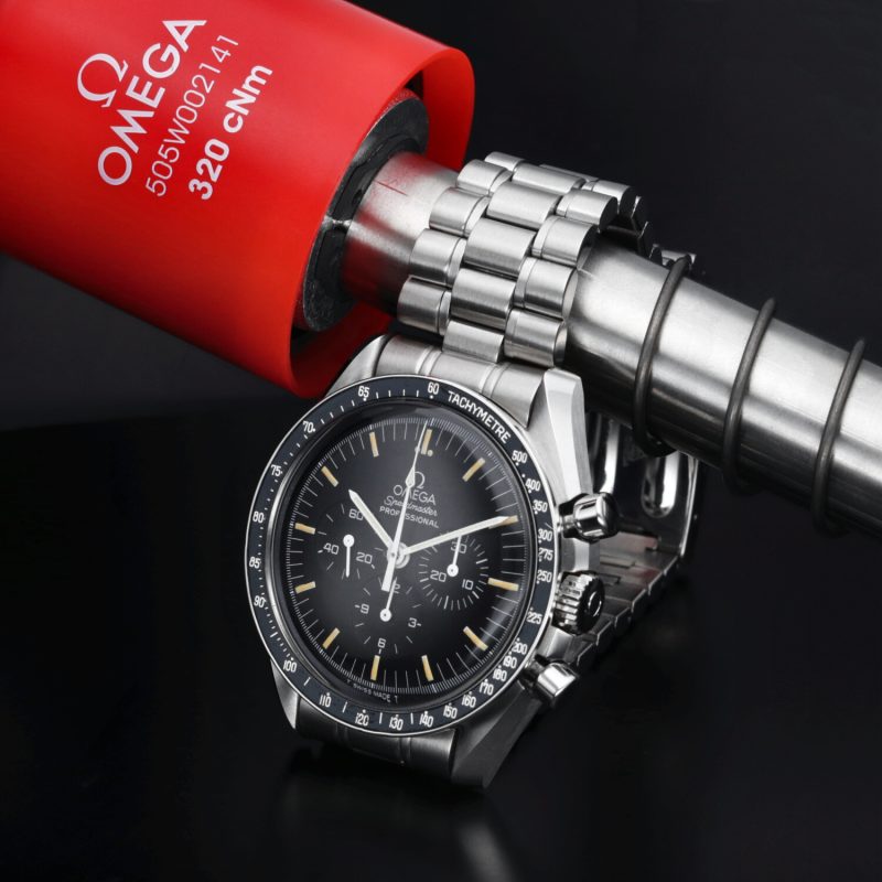 1993 Omega Speedmaster Professional Moonwatch 35905000 con Scatola e Garanzia Originale - immagine 4