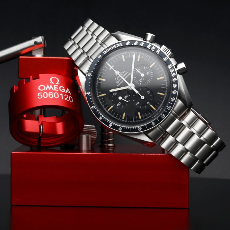 1993 Omega Speedmaster Professional Moonwatch 35905000 con Scatola e Garanzia Originale - immagine 5