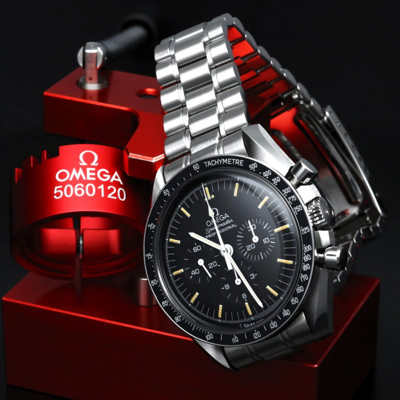 1993 Omega Speedmaster Professional Moonwatch 35905000 con Scatola e Garanzia Originale - immagine 11