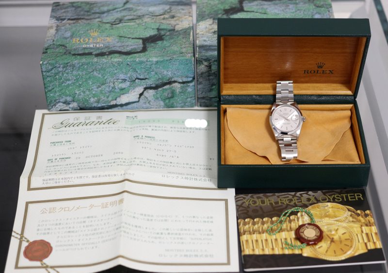 2000 Rolex Oyster Perpetual Date ref. 15200 with Box & Papers - Image 16