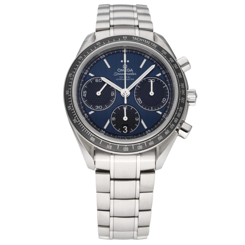 2022 Unworn Omega Speedmaster Racing Co-Axial Chronograph ref. 32630405003001 with Box & Card - Image 3