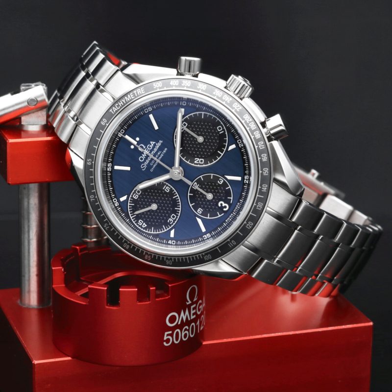 2022 Unworn Omega Speedmaster Racing Co-Axial Chronograph ref. 32630405003001 with Box & Card - Image 5