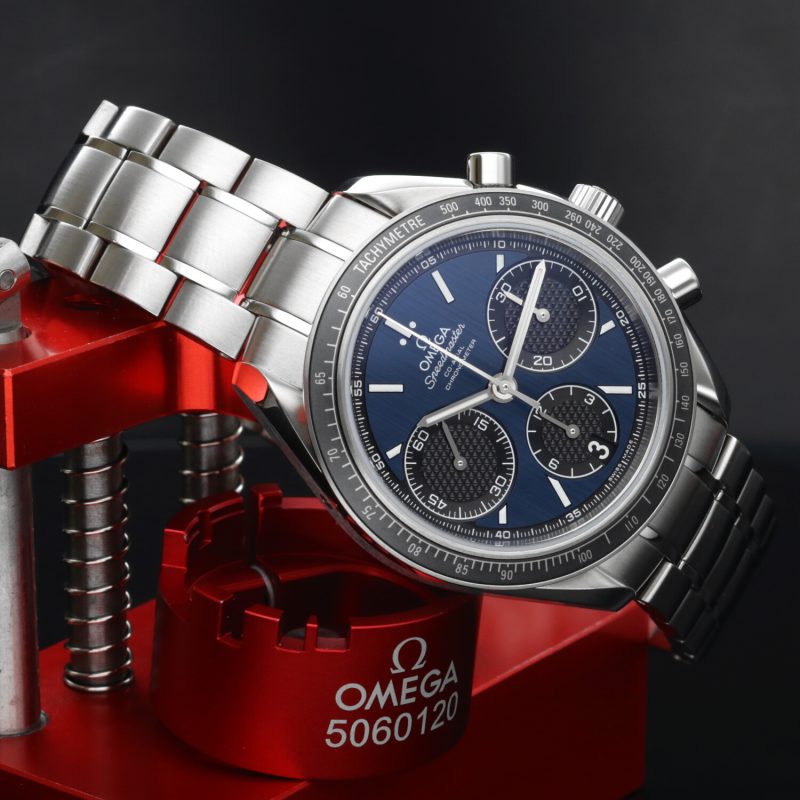 2022 Unworn Omega Speedmaster Racing Co-Axial Chronograph ref. 32630405003001 with Box & Card - Image 11