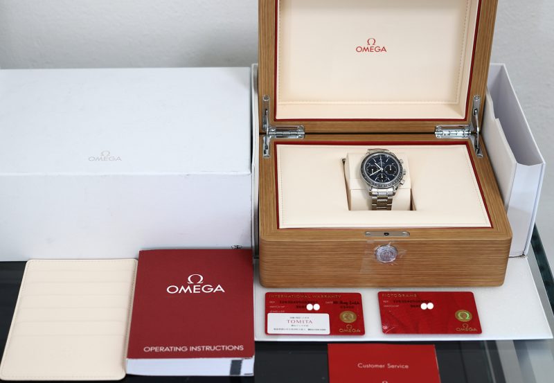 2022 Unworn Omega Speedmaster Racing Co-Axial Chronograph ref. 32630405003001 with Box & Card - Image 16